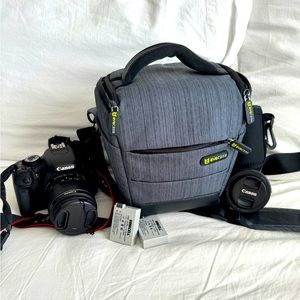 Canon EOS Rebel T3i (+Bag, 50mm Lens, Batteries)
